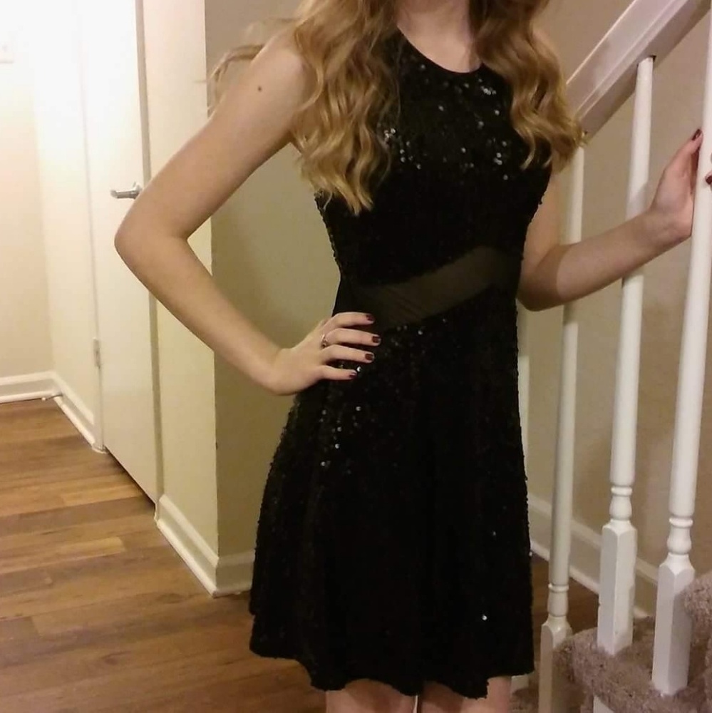 Black homecoming dress